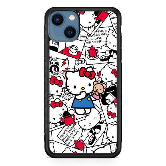 Hello Kitty Busy in The Kitchen IPhone 13 Case