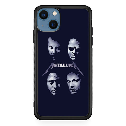 Metallica Silhouette Four Person IPhone 13 Case