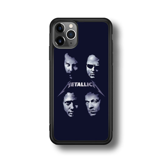 Metallica Silhouette Four Person iPhone 11 Pro Case