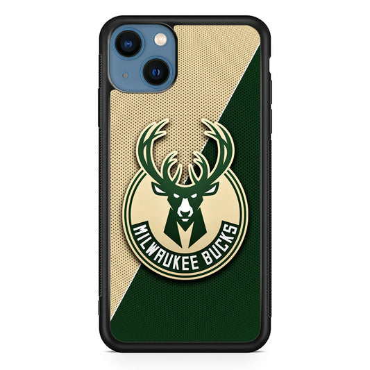 Milwaukee Bucks Two Side Colour IPhone 13 Case