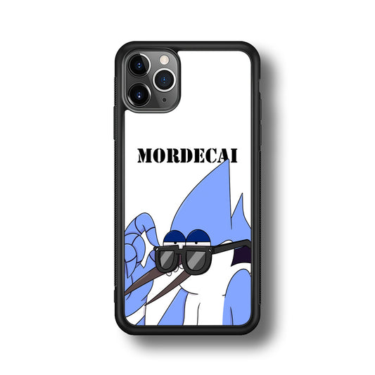 Mordecai Regular Show Character iPhone 11 Pro Case