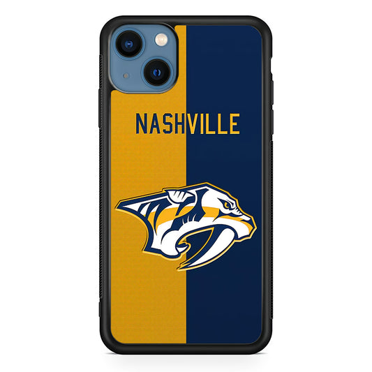 Nashville Predators Two Side Colour IPhone 13 Case