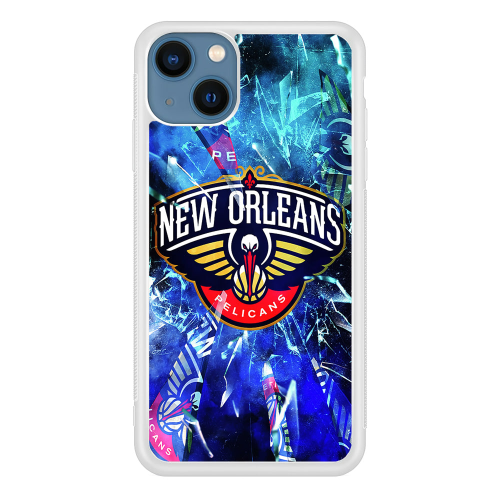 New Orleans Pelicans Pieces Of Logo iPhone 13 Case