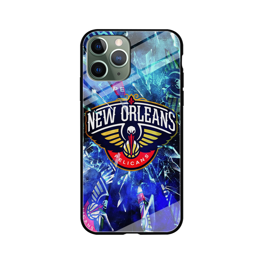New Orleans Pelicans Pieces Of Logo iPhone 11 Pro Case