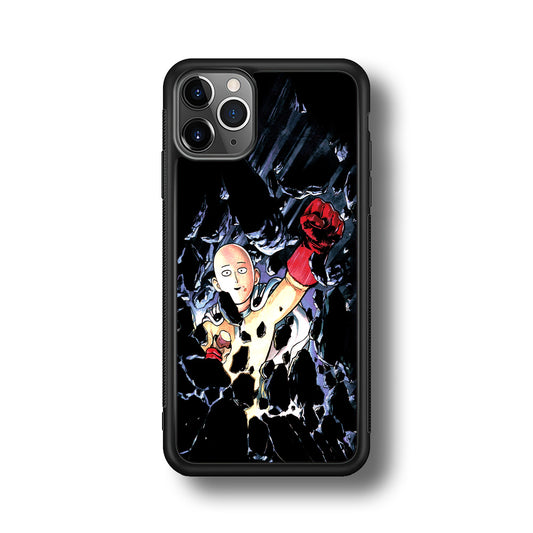 One Punch Man Smile On iPhone 11 Pro Case