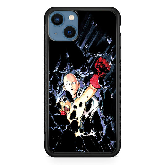One Punch Man Smile On iPhone 13 Case