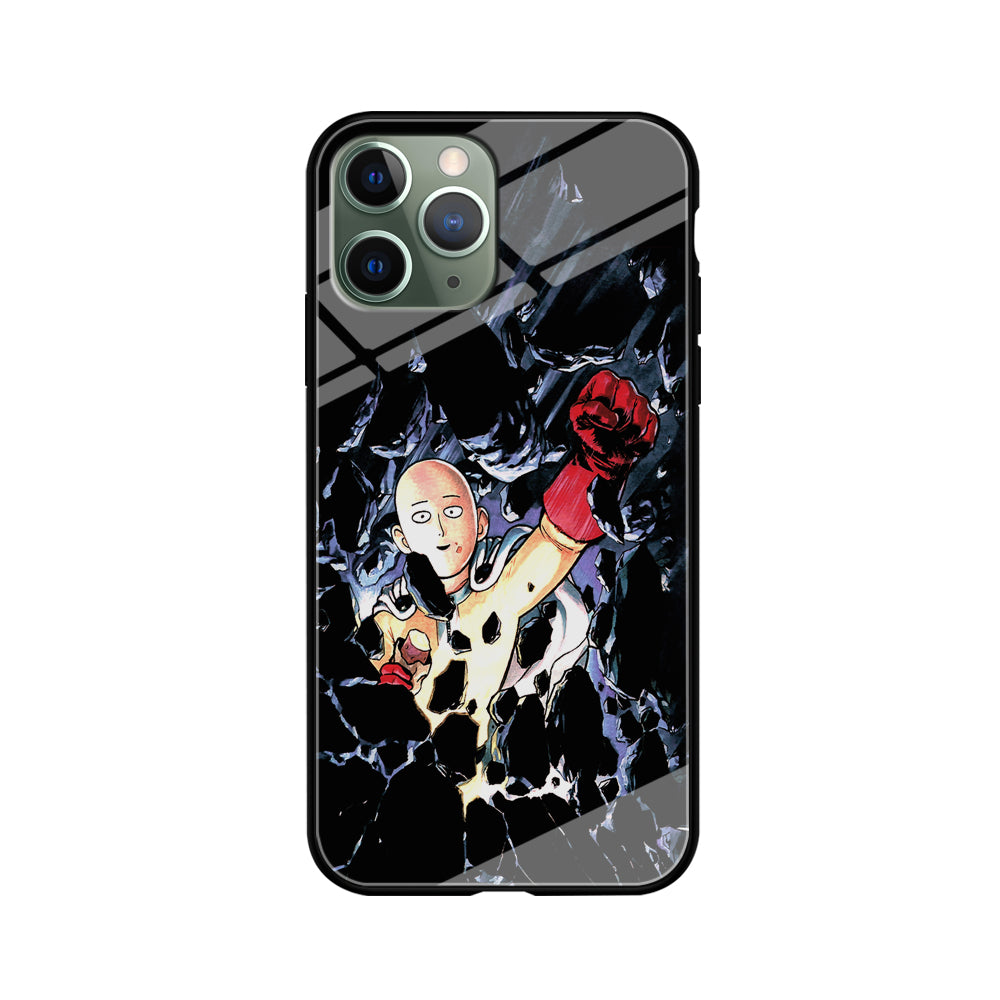 One Punch Man Smile On iPhone 11 Pro Case