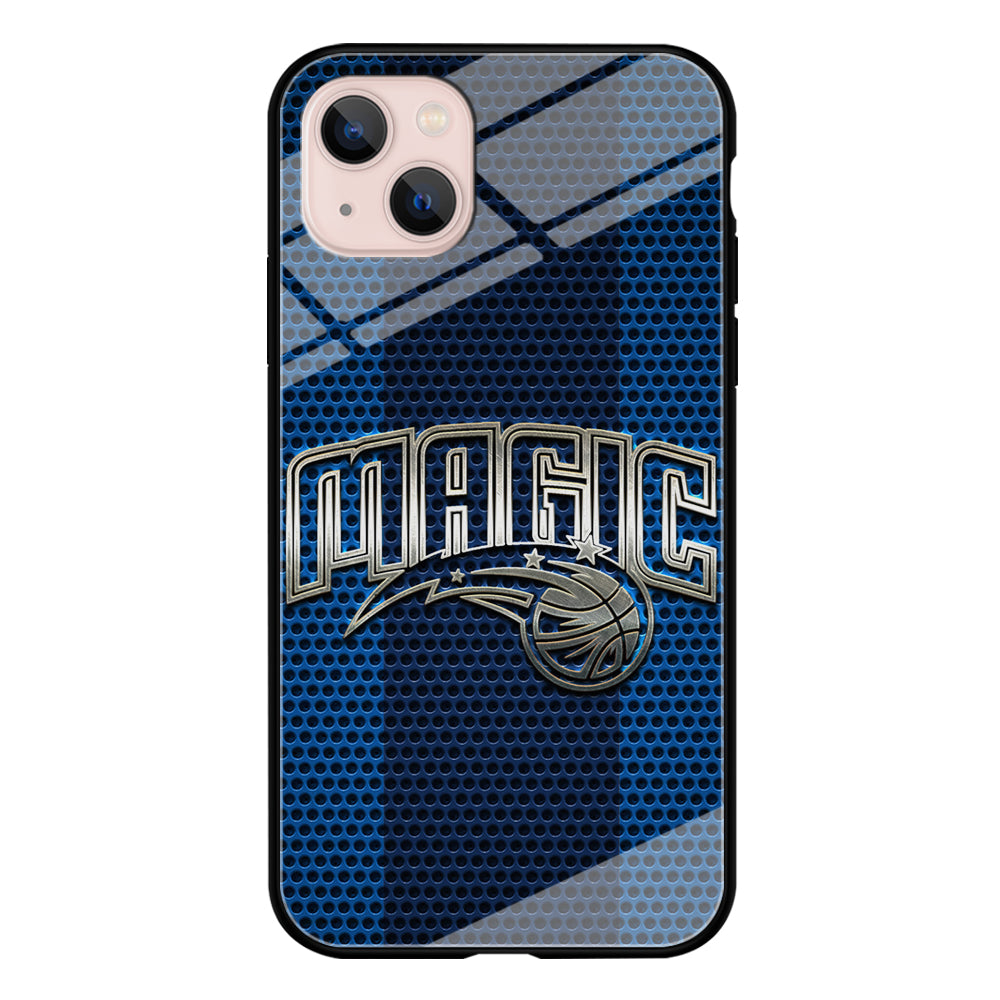 Orlando Magic Team Stripe Pattern iPhone 13 Case