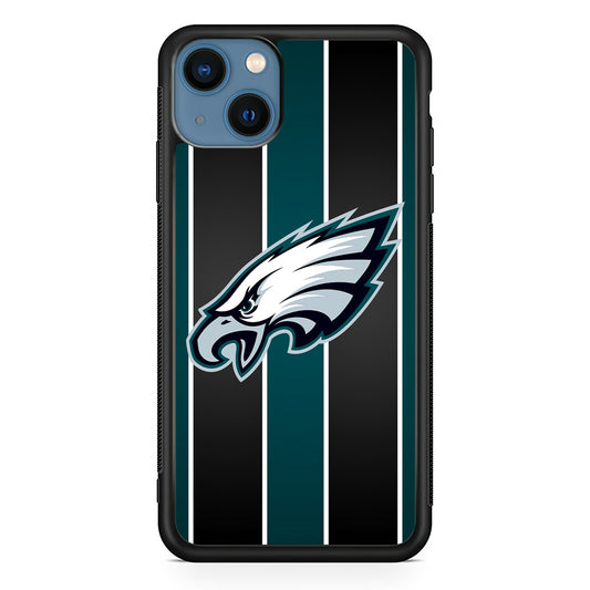 Philadelphia Eagles Stripe And Green iPhone 13 Case