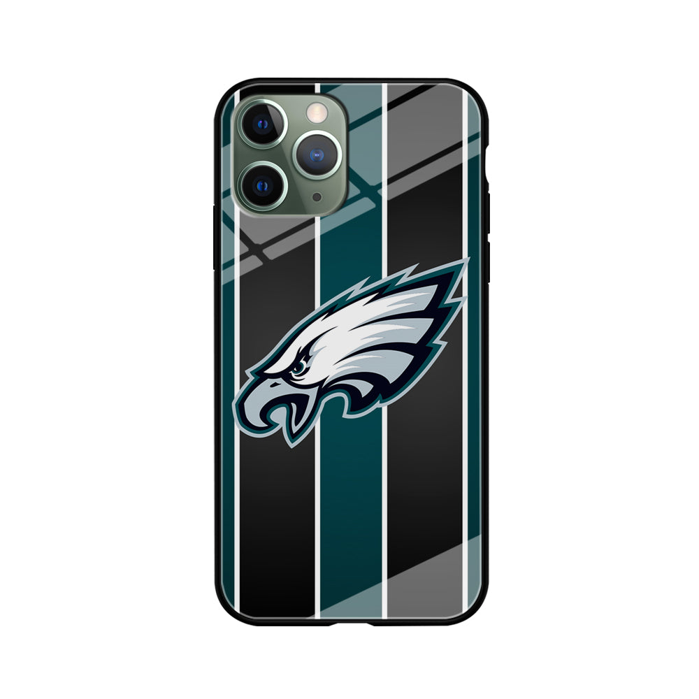 Philadelphia Eagles Stripe And Green iPhone 11 Pro Case