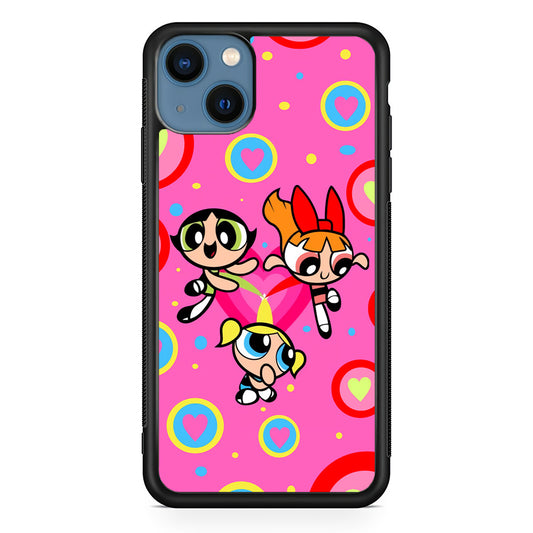 Powerpuff Girls Doodle Of Love iPhone 13 Case