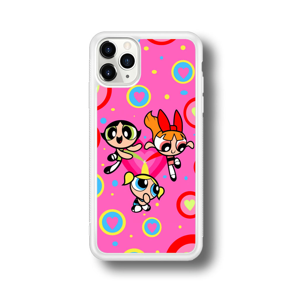 Powerpuff Girls Doodle Of Love iPhone 11 Pro Case