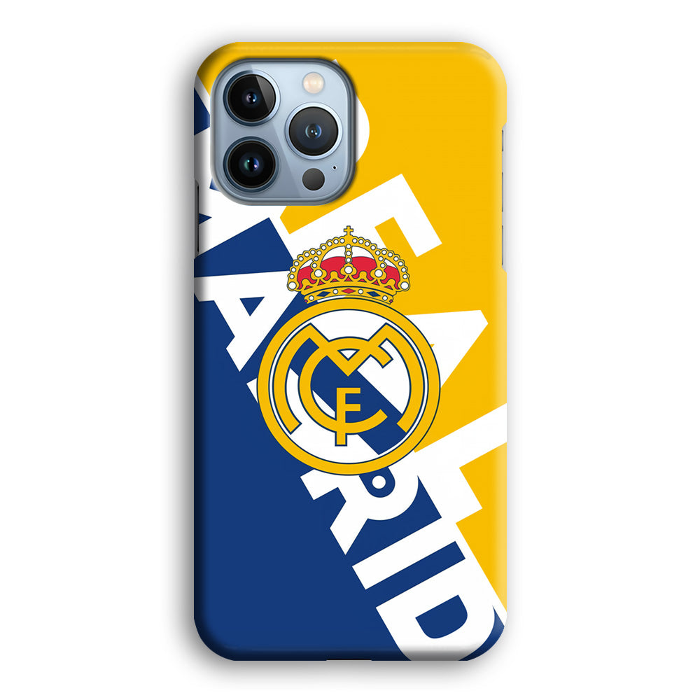 Real Madrid Bold Sensing iPhone 14 Pro Max Case