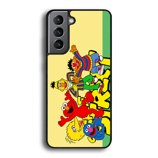 Sesame Street And Friends Character Samsung Galaxy S21 Case