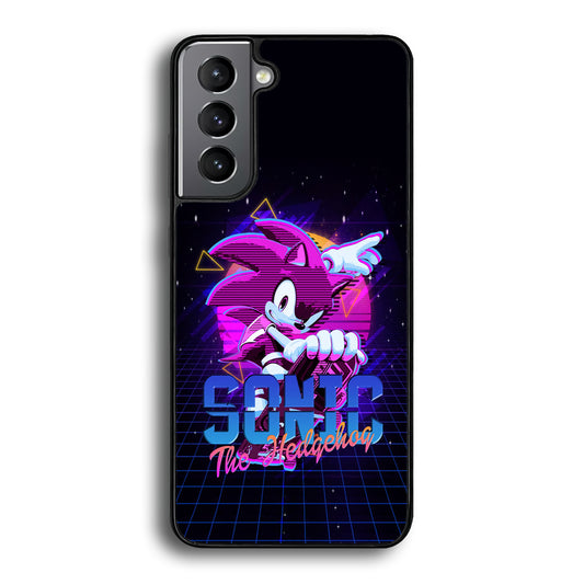 Sonic Form of Colorful Light Samsung Galaxy S21 Case