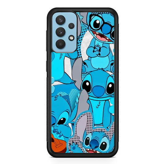 Stitch Aesthetic Of Expression Samsung Galaxy A32 Case