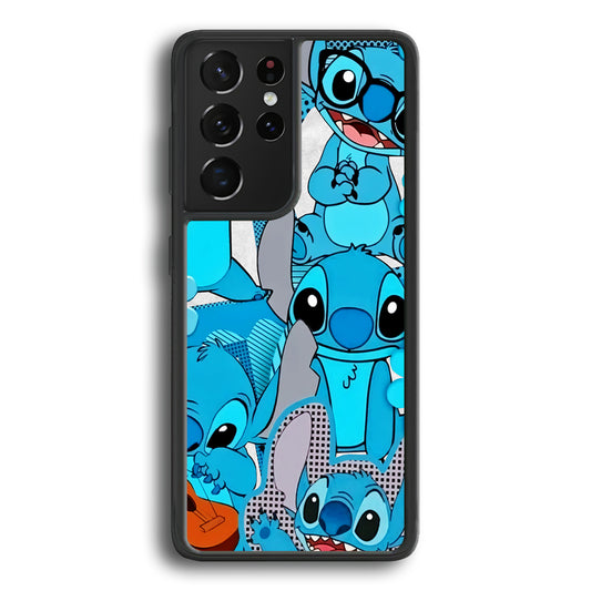 Stitch Aesthetic Of Expression Samsung Galaxy S21 Ultra Case