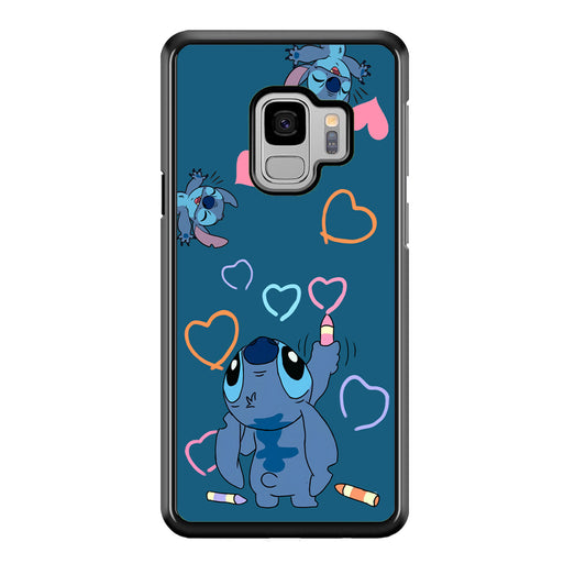 Stitch Drawing Lovely Samsung Galaxy S9 Case
