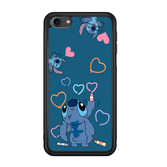Stitch Drawing Lovely iPod Touch 6 Case