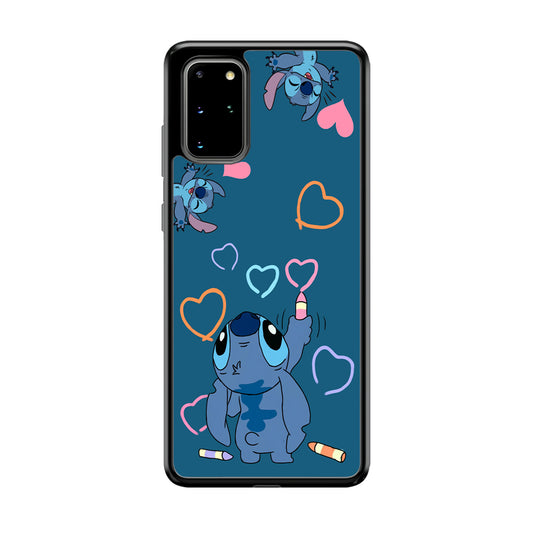 Stitch Drawing Lovely Samsung Galaxy S20 Plus Case