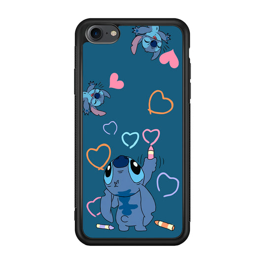 Stitch Drawing Lovely iPhone 8 Case
