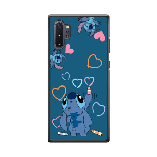 Stitch Drawing Lovely Samsung Galaxy Note 10 Plus Case