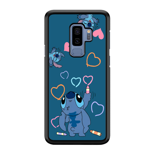 Stitch Drawing Lovely Samsung Galaxy S9 Plus Case