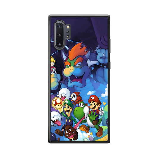 Super Mario Against The King Samsung Galaxy Note 10 Plus Case