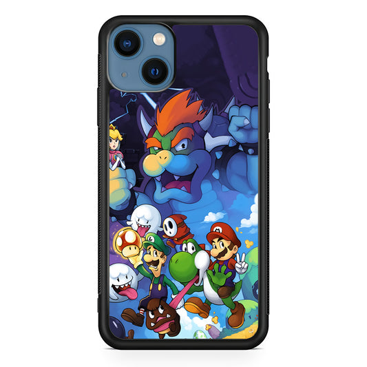 Super Mario Against The King iPhone 13 Case