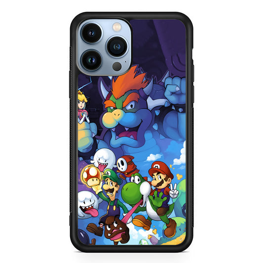Super Mario Against The King iPhone 13 Pro Max Case