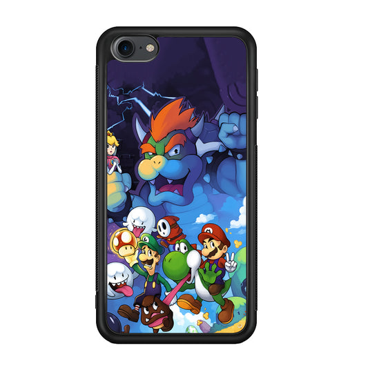 Super Mario Against The King iPod Touch 6 Case