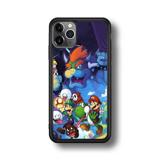 Super Mario Against The King iPhone 11 Pro Case
