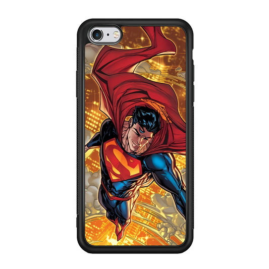 Superman Flying Through The City iPhone 6 | 6s Case