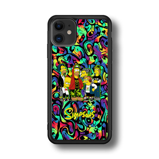 The Simpson Daddy's Squad iPhone 11 Case