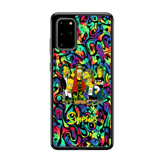 The Simpson Daddy's Squad Samsung Galaxy S20 Plus Case