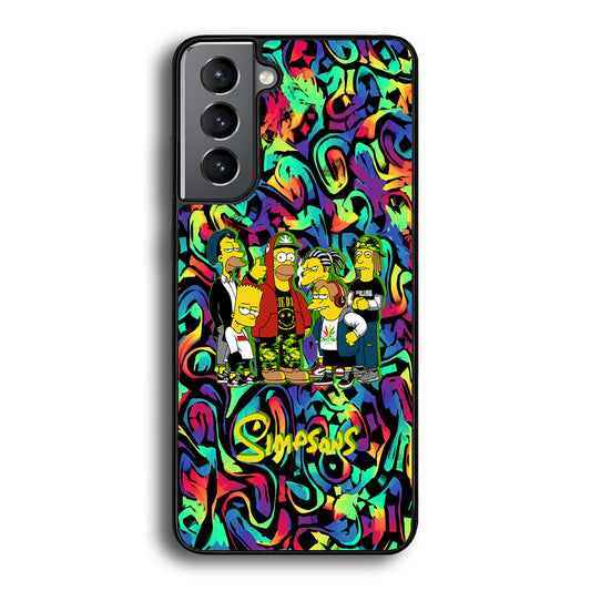 The Simpson Daddy's Squad Samsung Galaxy S21 Plus Case