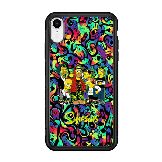 The Simpson Daddy's Squad iPhone XR Case