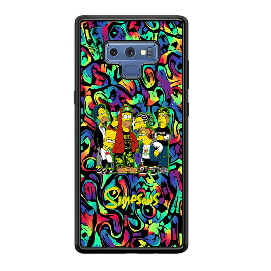 The Simpson Daddy's Squad Samsung Galaxy Note 9 Case