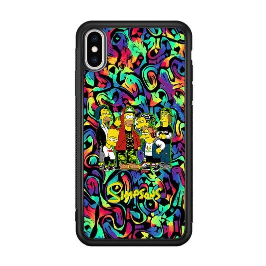 The Simpson Daddy's Squad iPhone XS MAX Case
