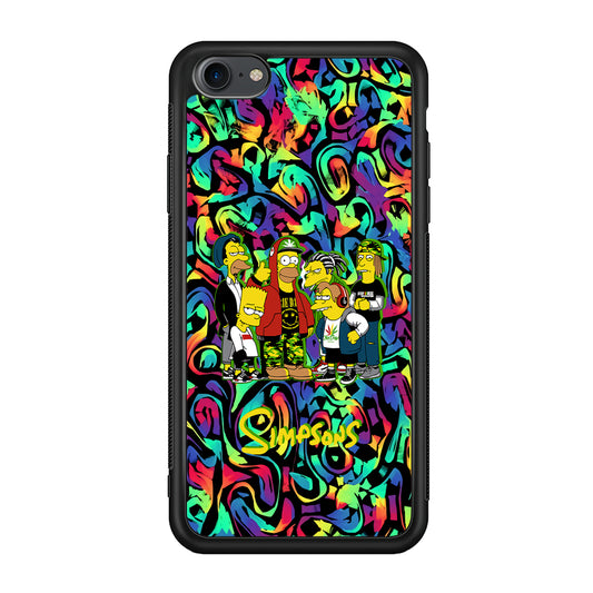 The Simpson Daddy's Squad iPhone 8 Case