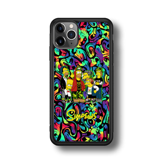 The Simpson Daddy's Squad iPhone 11 Pro Max Case