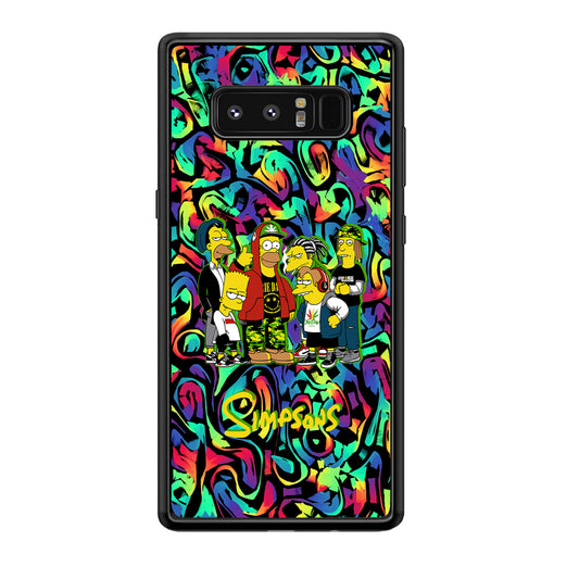 The Simpson Daddy's Squad Samsung Galaxy Note 8 Case