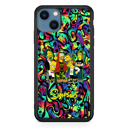 The Simpson Daddy's Squad iPhone 13 Case