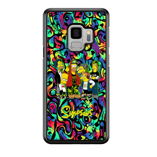 The Simpson Daddy's Squad Samsung Galaxy S9 Case