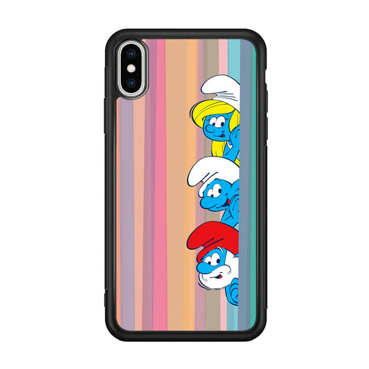 The Smurfs Ready to Movement iPhone XS Case