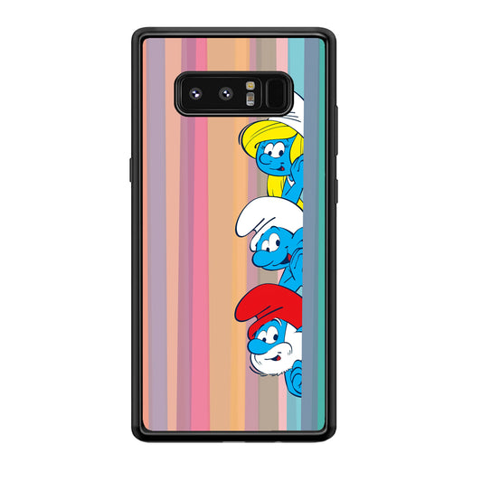 The Smurfs Ready to Movement Samsung Galaxy Note 8 Case
