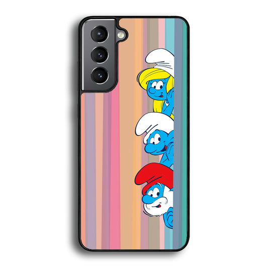 The Smurfs Ready to Movement Samsung Galaxy S21 Case