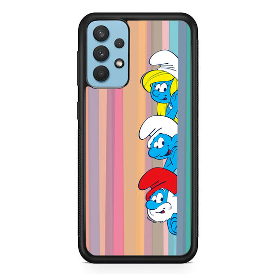 The Smurfs Ready to Movement Samsung Galaxy A32 Case