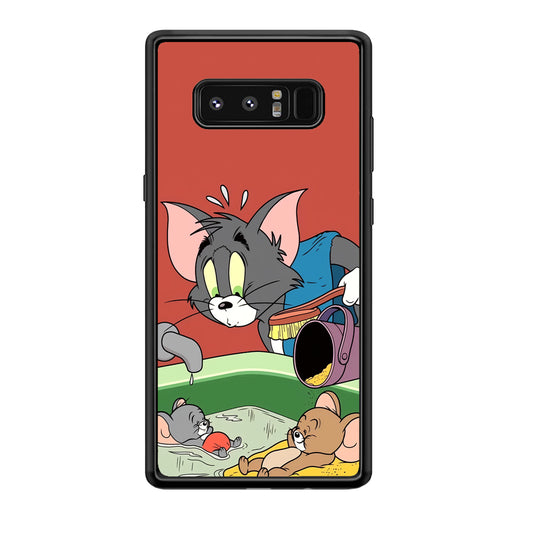 Tom and Jerry Do Not Be Noisy Samsung Galaxy Note 8 Case