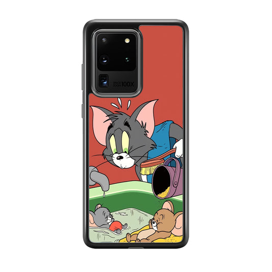 Tom and Jerry Do Not Be Noisy Samsung Galaxy S20 Ultra Case